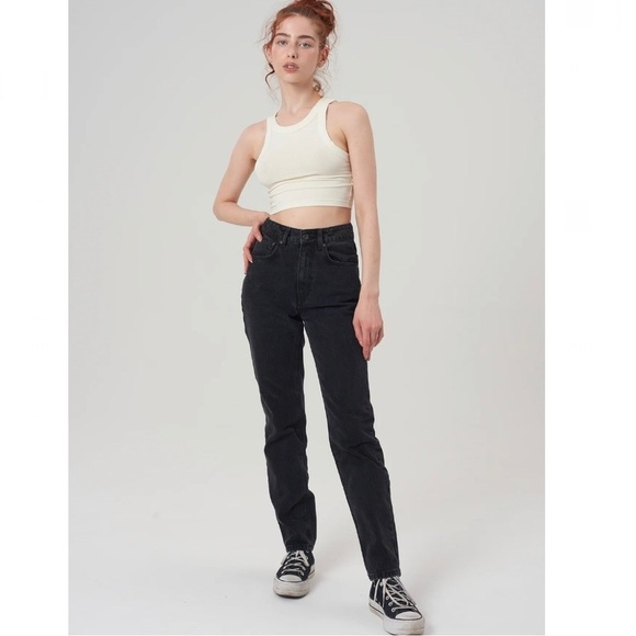 The Ragged Priest Butt Cut Jeans in Charcoal - Picture 3 of 9